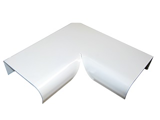 Klimaboard Sockelleistenheizung Eckverbinder für Nasenprofil 90° Innenecke